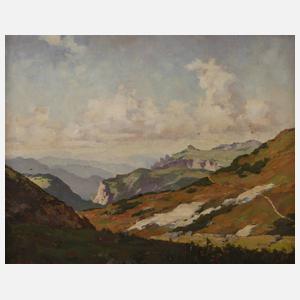 Max Pistorius, Gebirgslandschaft