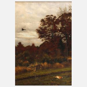 Otto Recknagel, Jagdszene