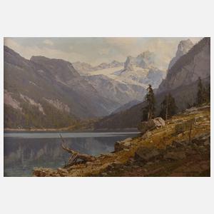Ernst Carl Walter Retzlaff, "Der Gosau-See ..."