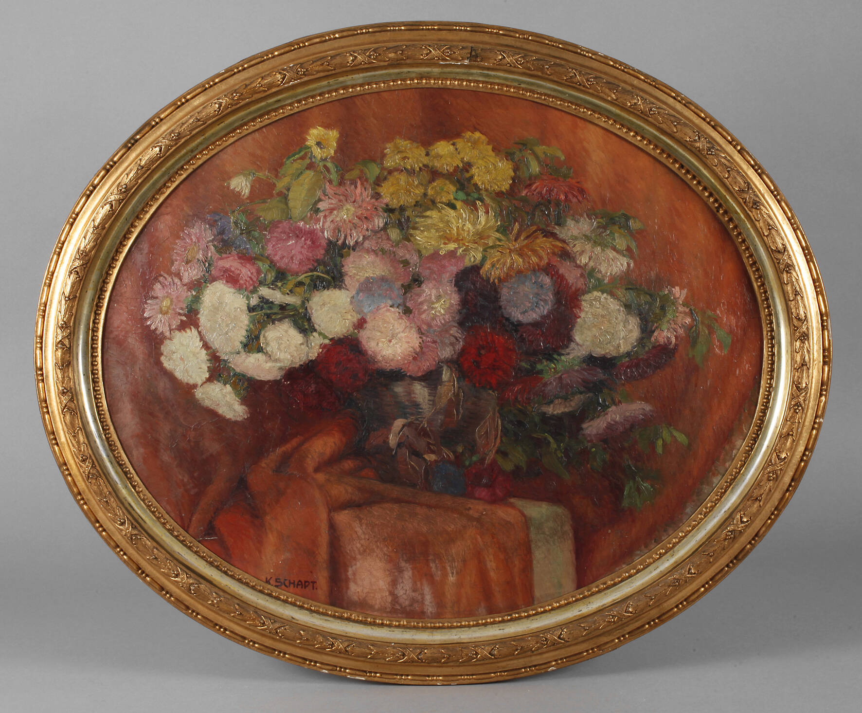 Karel Schadt, Blumenstillleben