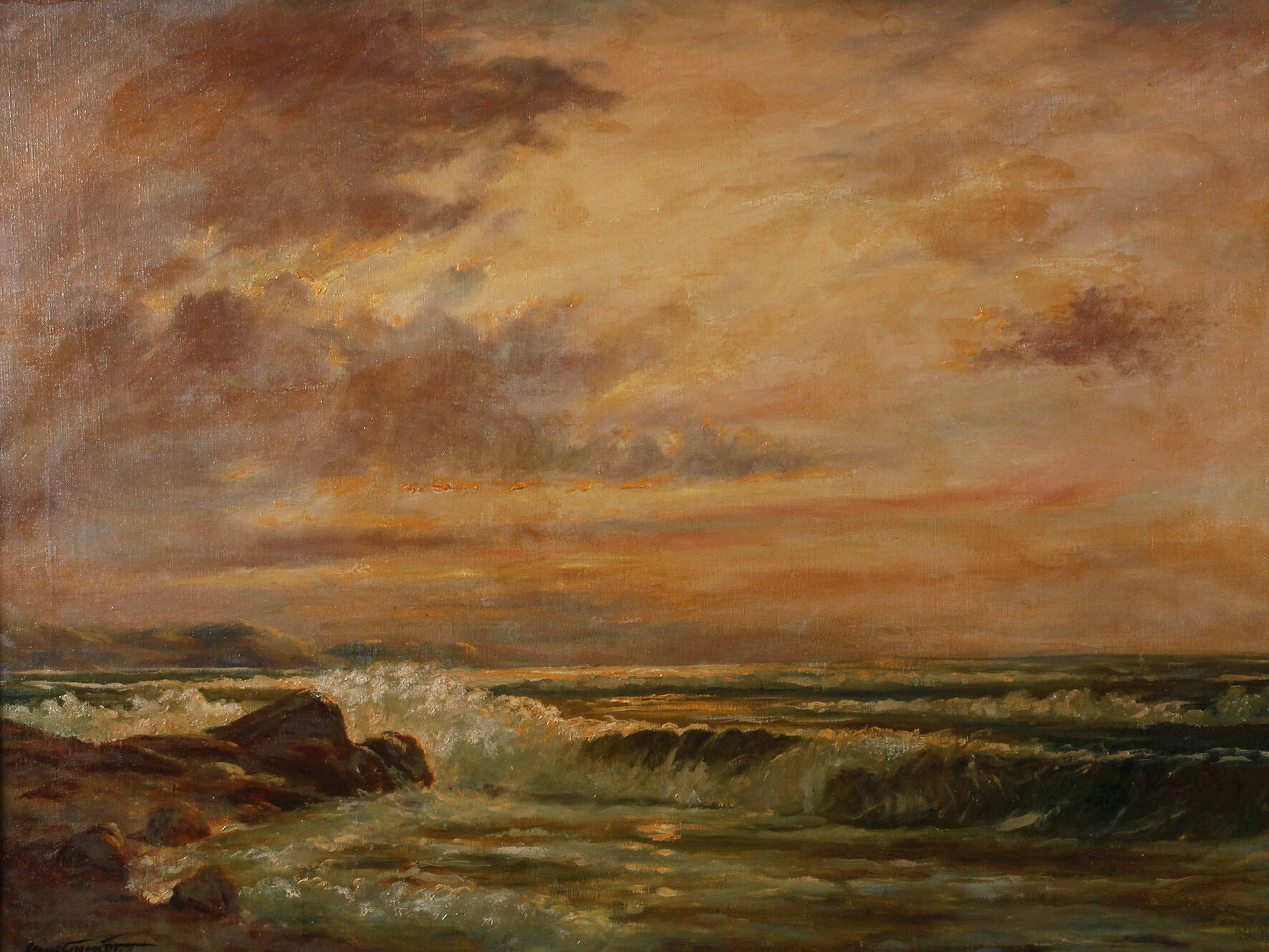 Hans Schmidt, Meeresbrandung