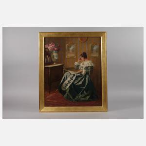 Prof. Karl Maria Schuster, Lesende Dame