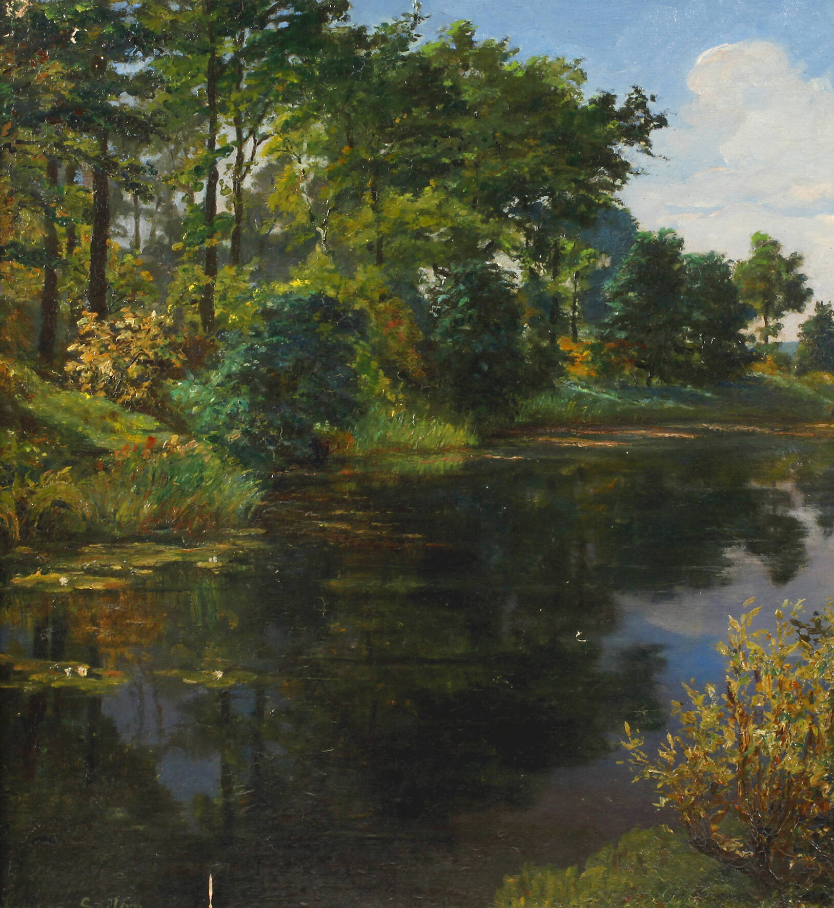 Johannes Seiler, Partie am Fluss