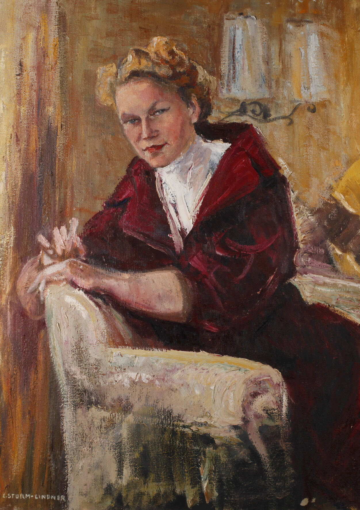 Elsa Sturm-Lindner, Mädchenportrait