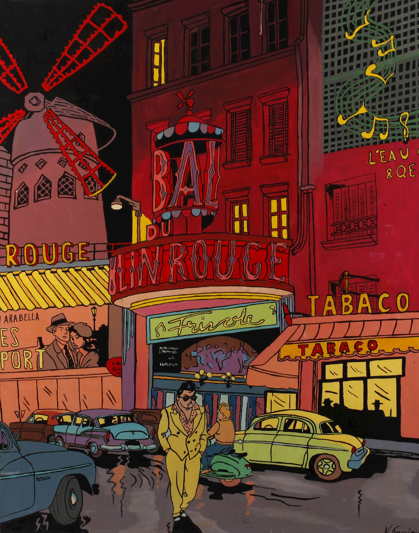 Nikos Tziotis, Moulin Rouge