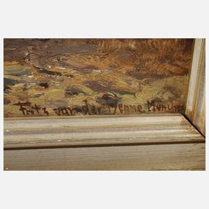 Fritz van de Venne, "Pferde"