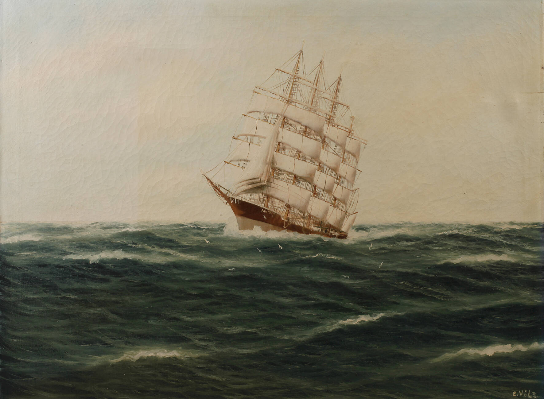 Edmund Völz, Segler im Wind