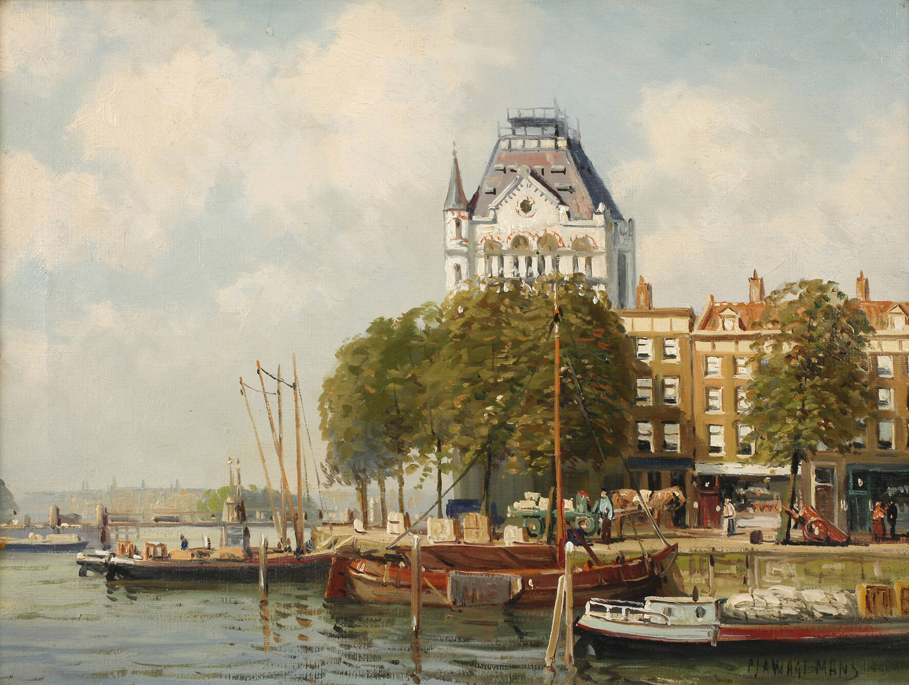 Pieter Johannes A. Wagemans, Holländische Stadt