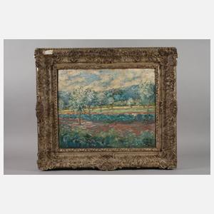 Alfred Zwiebel, attr., "An der Regnitz"