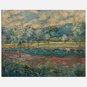 Alfred Zwiebel, attr., "An der Regnitz"