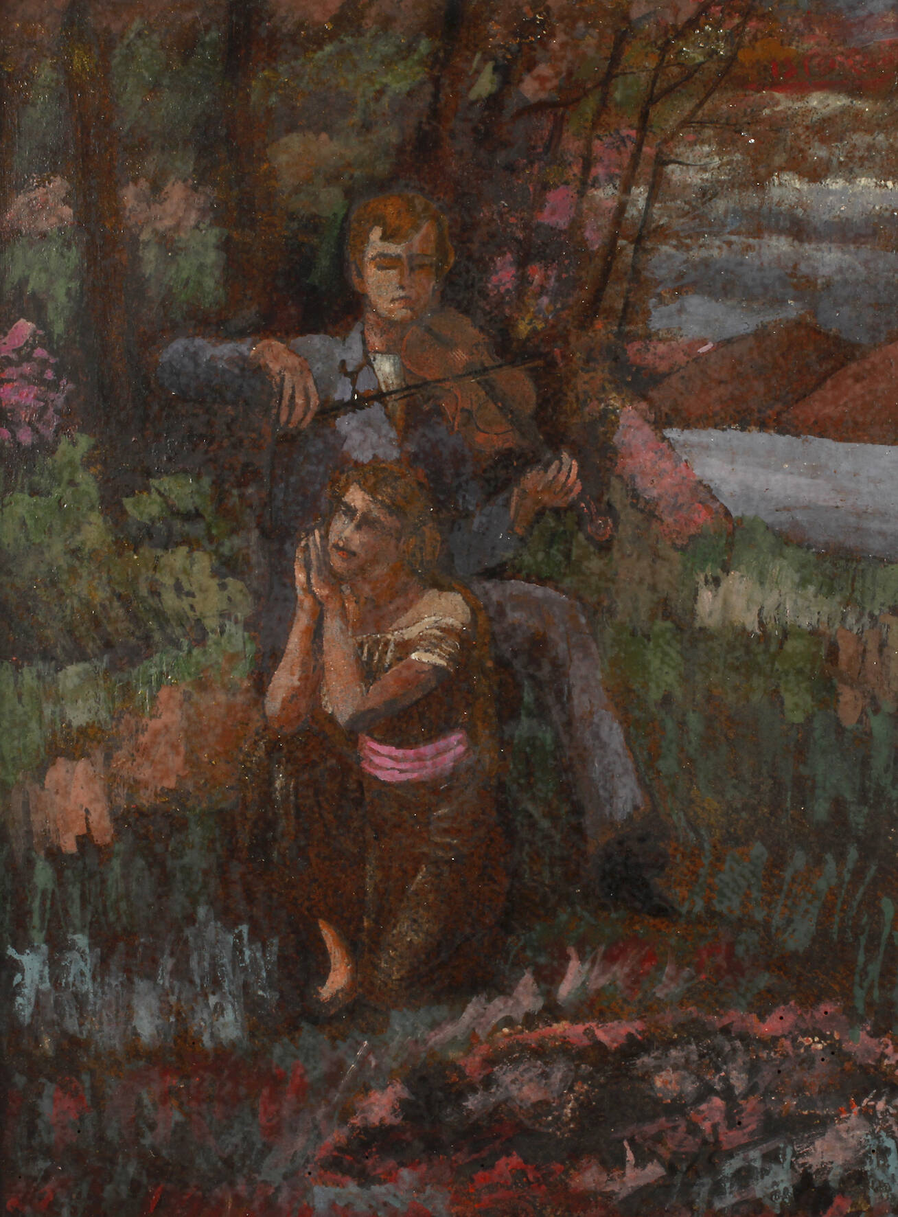 Ständchen im Freien