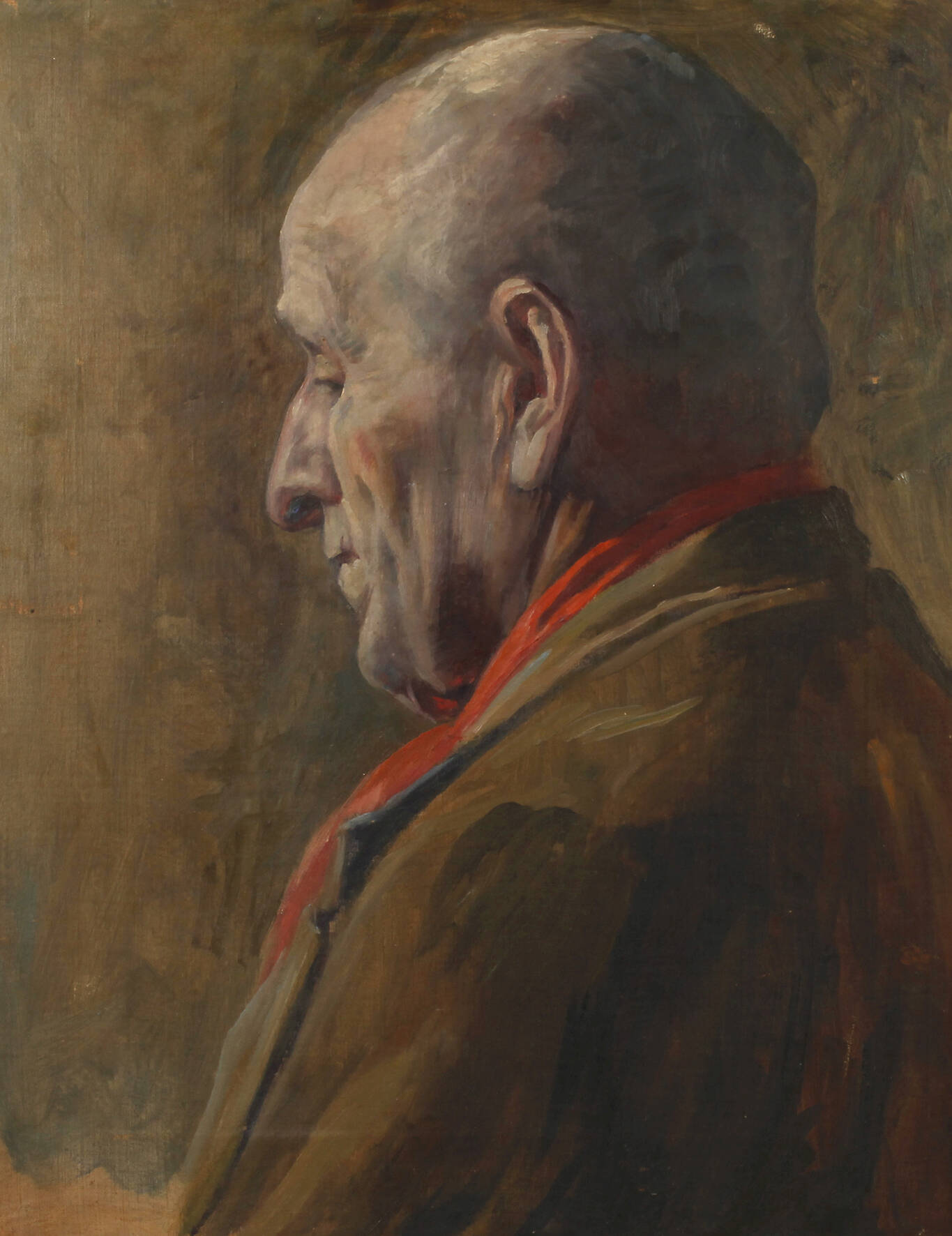 Portrait eines älteren Mannes