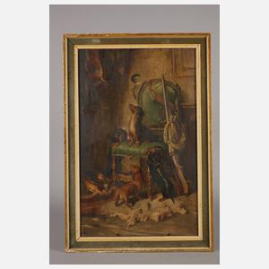 Die Dackel und der Hase