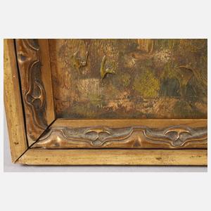 Landschaft mit Schafen