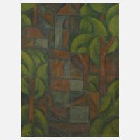 Kubistische Waldlandschaft111