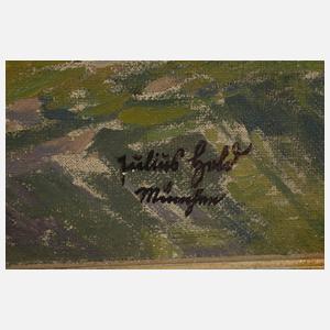 Julius Gold, Blick zum Matterhorn