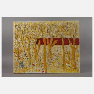 Expressive Sommerlandschaft