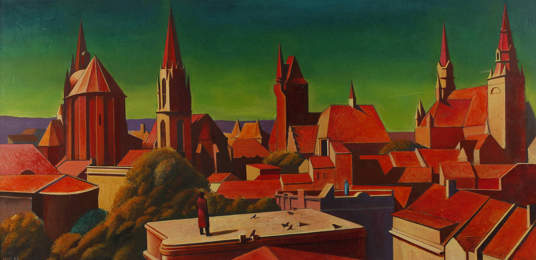 N. Ruis, Stadtlandschaft