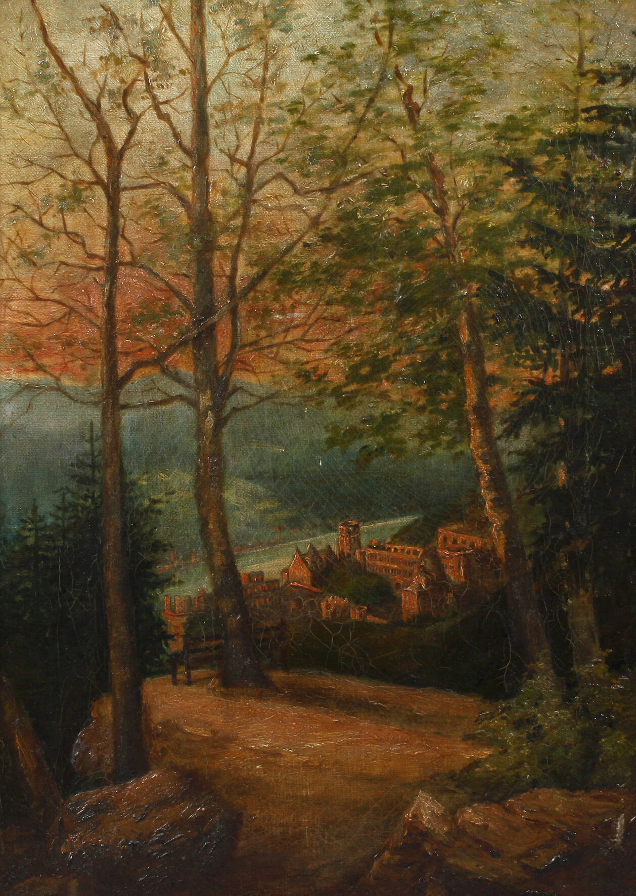 Blick auf das Heidelberger Schloss