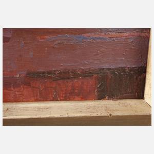 Blumenstillleben mit Tonkrug