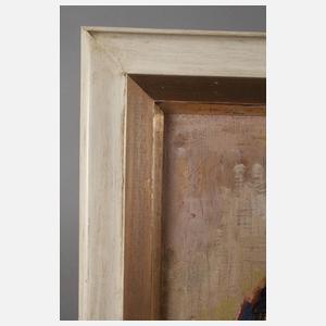 Blumenstillleben mit Tonkrug