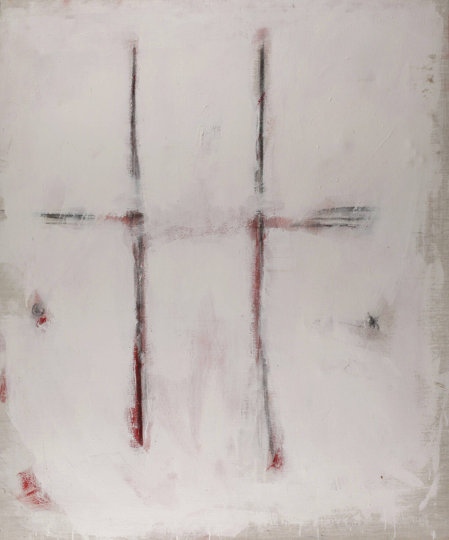 Abstraktion in Weiß