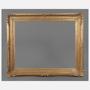 Großer Goldstuckrahmen Historismus