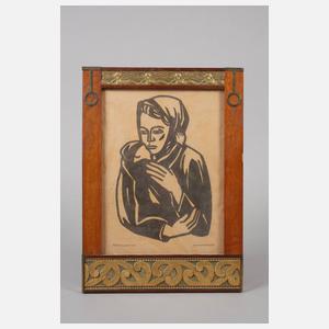 Zwei Jugendstilrahmen