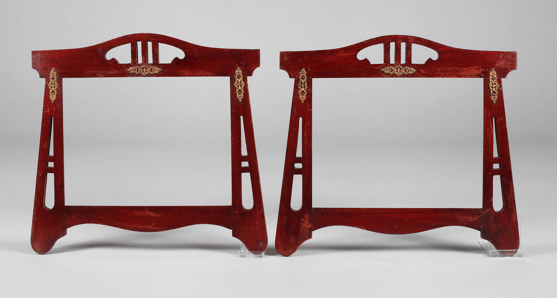 Paar Jugendstilrahmen