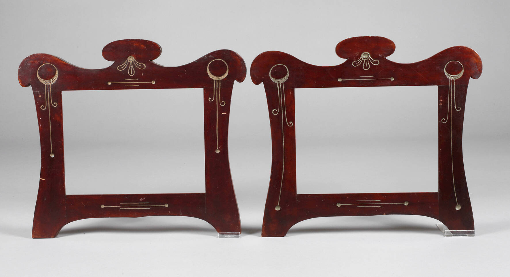 Paar Jugendstilrahmen