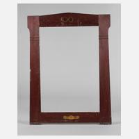 Jugendstilrahmen mit Messingapplikationen111