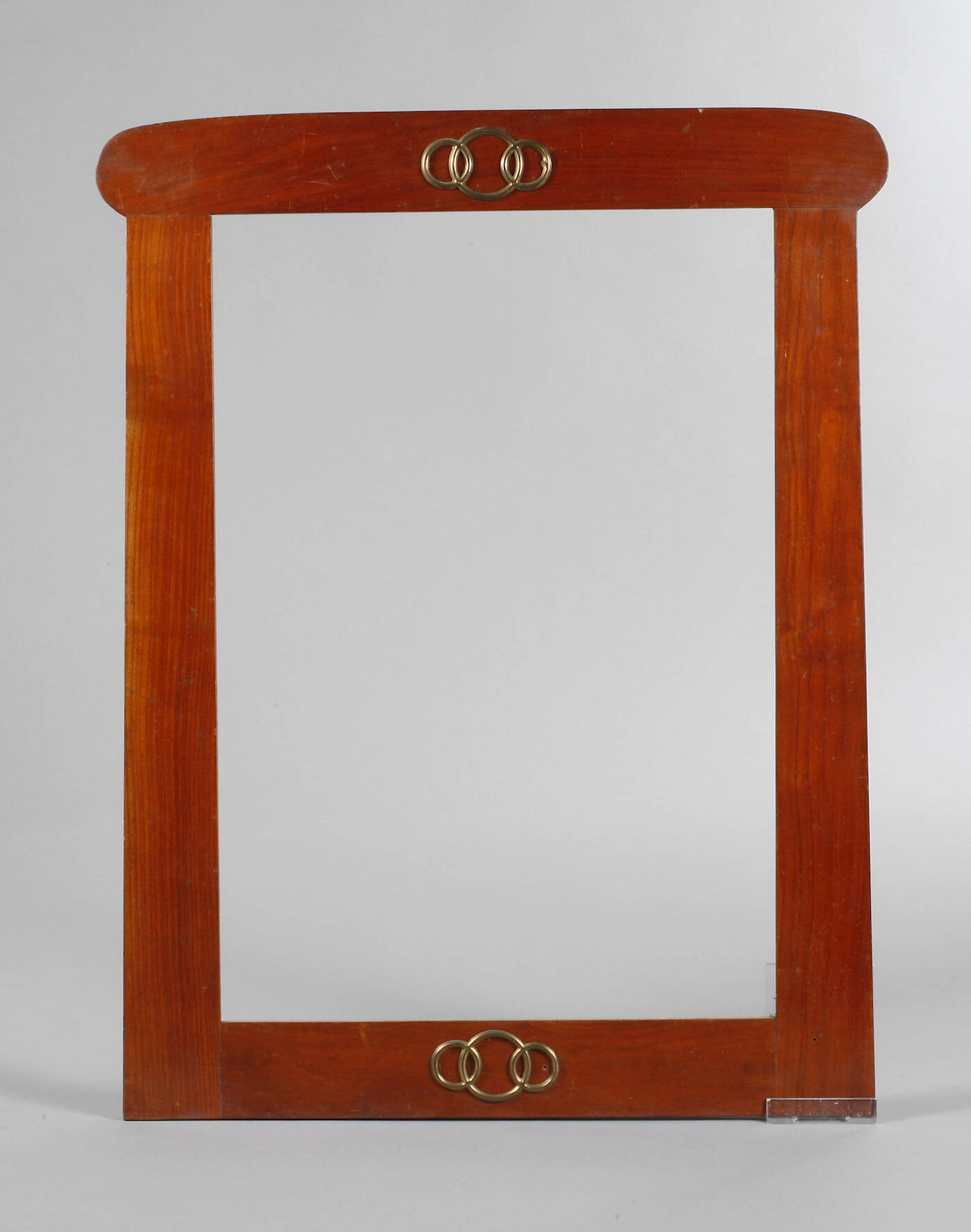 Jugendstilrahmen mit Messingapplikationen