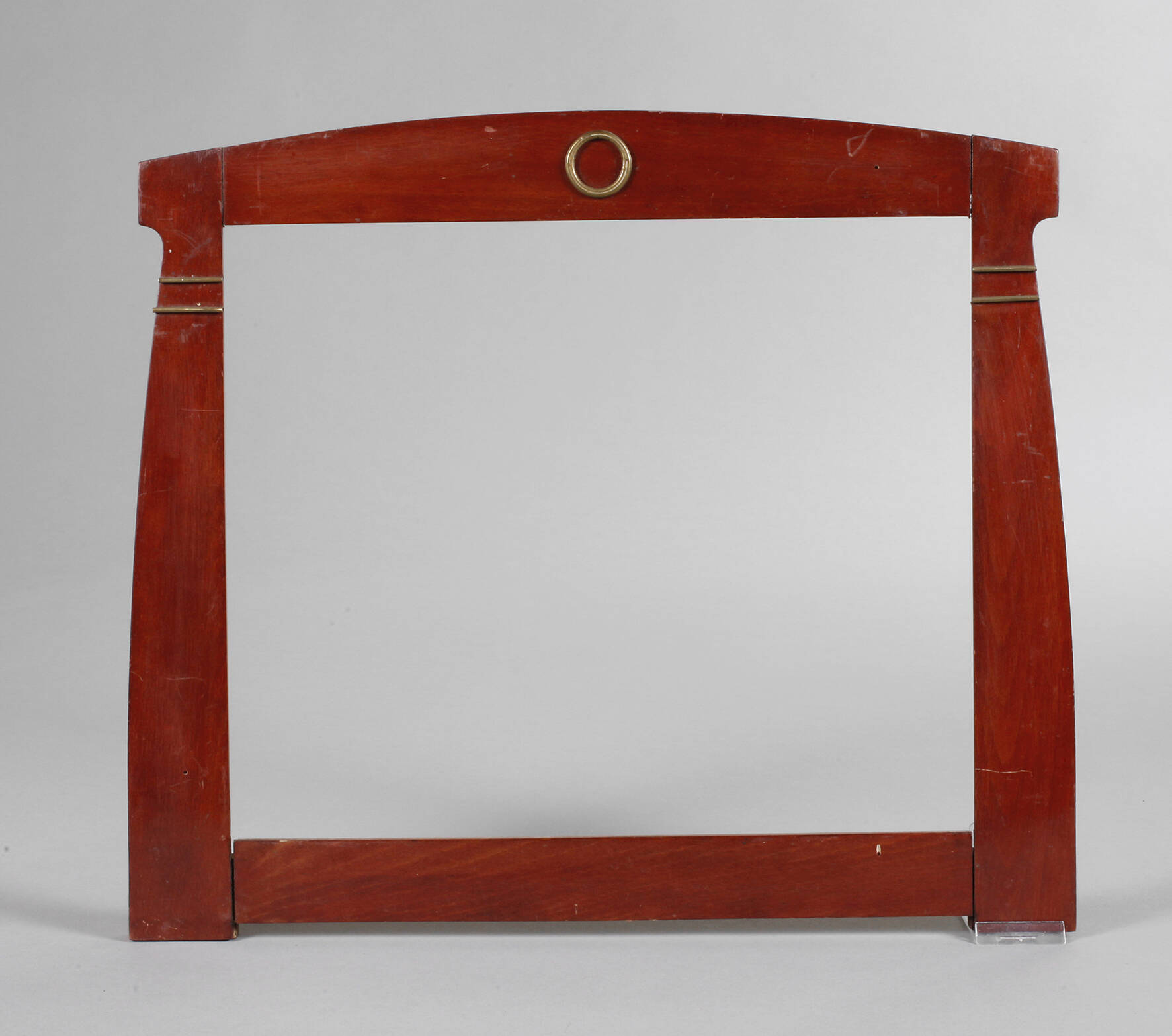 Jugendstilrahmen mit Messingapplikationen