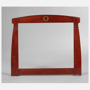 Jugendstilrahmen mit Messingapplikationen