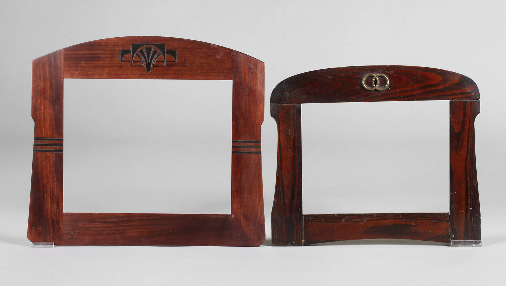 Zwei Jugendstilrahmen