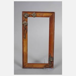 Zwei Jugendstilrahmen und Rahmenapplikation