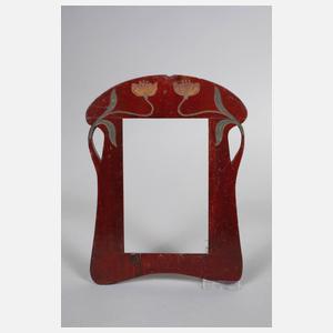 Zwei Jugendstilrahmen und Rahmenapplikation