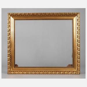 Goldstuckleiste mit Herzmotiven