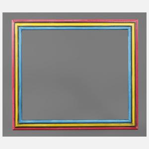 Farbiger Künstlerrahmen