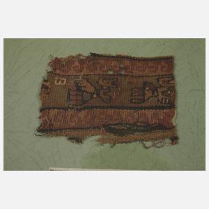 Fünf historische Textilfragmente