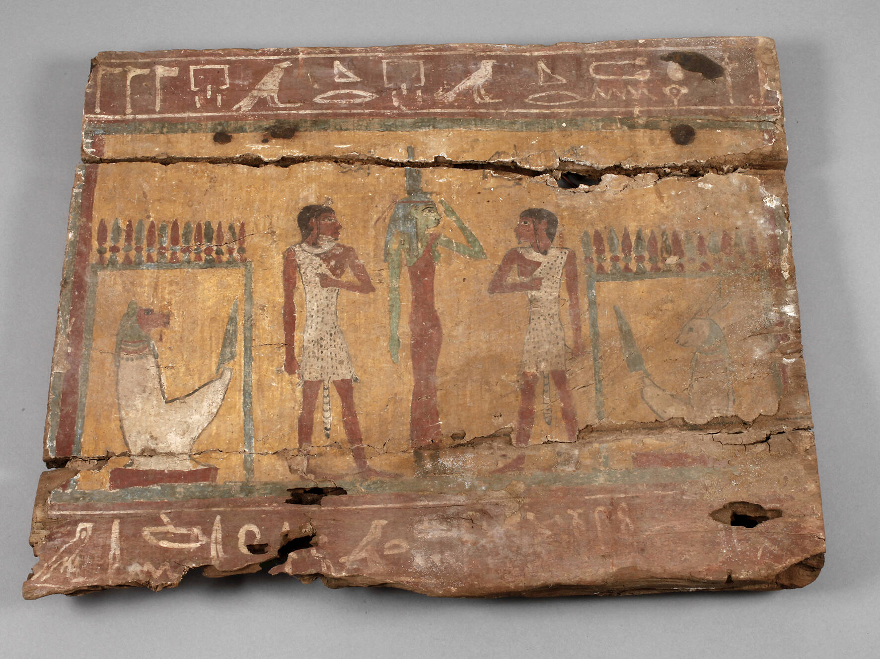 Altägyptisches Kastensarg-Fragment