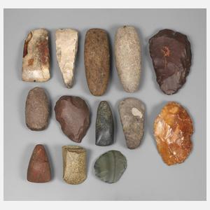 Sammlung Artefakte Neolithikum