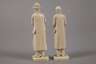 Zwei Elfenbeinfiguren