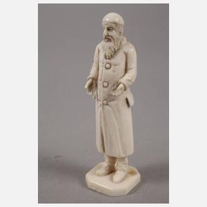 Zwei Elfenbeinfiguren