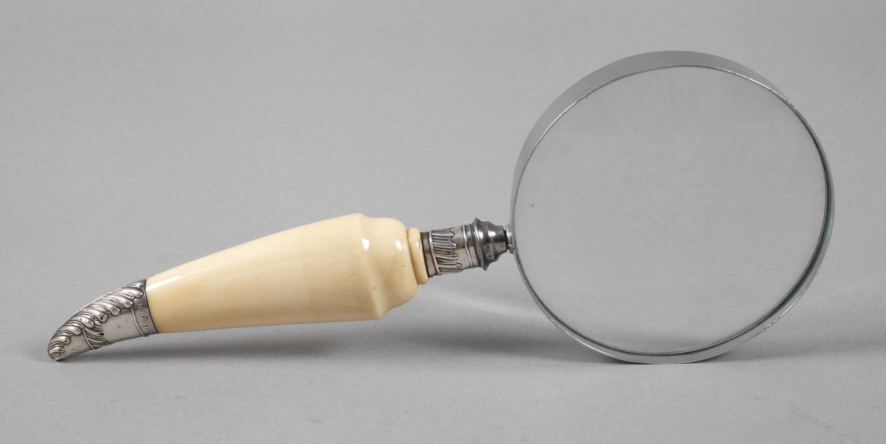Große Handlupe Elfenbein