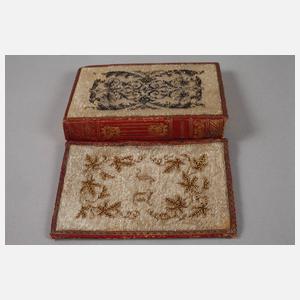 Elfenbeinminiatur im Etui