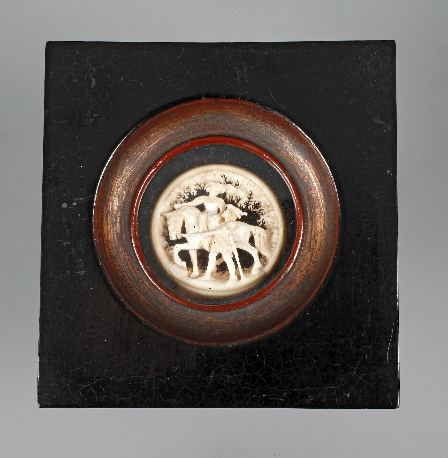 Miniaturrelief Meerschaum