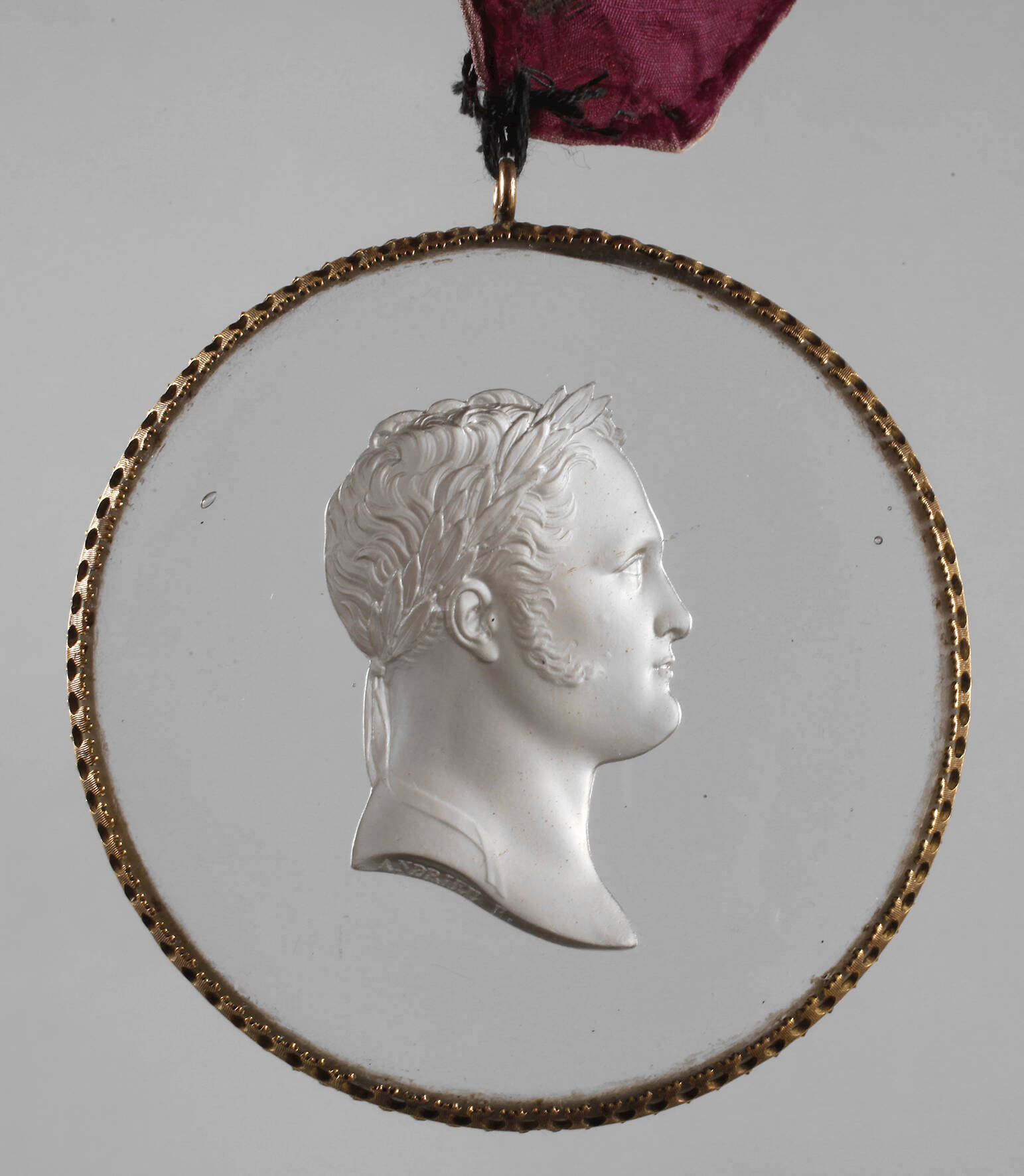 Glaspastenbild nach Jean-Bertrand Andrieu