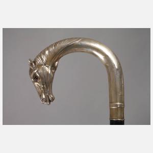 Spazierstock Silber