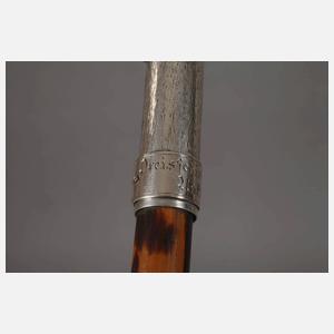Spazierstock Silber